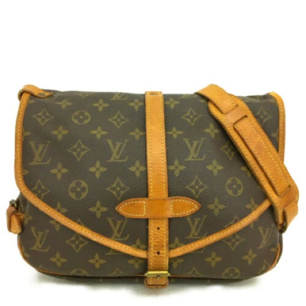 Louis Vuitton Monogram Saumur 30 Cross body Shoulder Bag